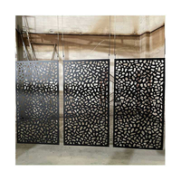 Panneaux de séparation de pièce en aluminium découpés au laser personnalisés YISHANG, écran d'intimité intérieur, cloison pour hôtel, villa, bureau