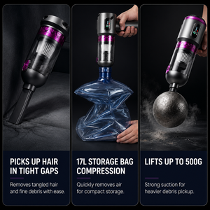 OEM ODM Cordless Car <b>Vacuum</b> Cleaner 15000Pa Brushless <b>Portable</b> Handheld Auto <b>Vacuum</b> Cleaner for Car Pet Hair Household Carpet - Product Image 3