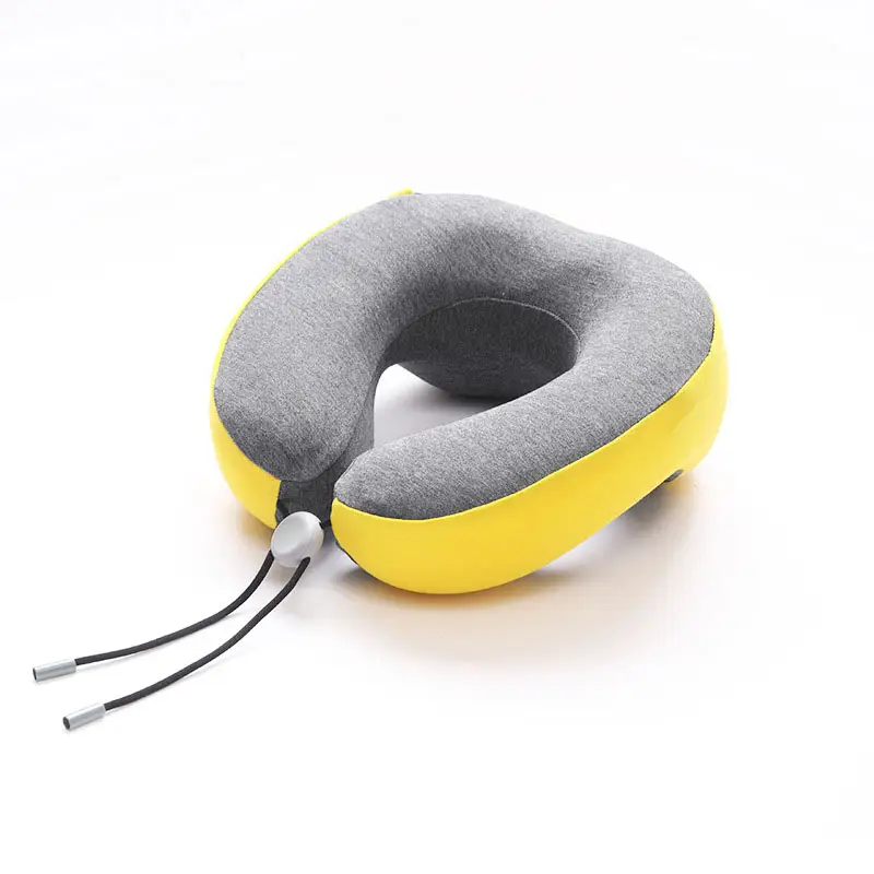 Customization Comfortable Slow Rebound office nep pillow Memory Foam Ergonomic Soft Neck Warp Support Travel Pillow for Airplane