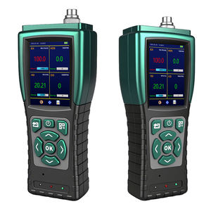 Bomba de succión 4 en 1 Analizador de concentración de gas NO <span class=keywords><strong>NO2</strong></span> O2 LEL VOC Alarma de gas de escape ECO CO2 TVOC H2S SO2 Detector de fugas de gas NH3 HF - Product Image 1