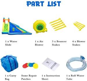 <span class=keywords><strong>Parc</strong></span> <span class=keywords><strong>aquatique</strong></span> gonflable à rebond pour enfants, maison toboggan à gonfler, prix bon marché, convient à l'extérieur par les enfants - Product Image 6