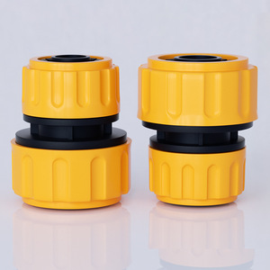 Conector de manguera de jardín Guoma Ruixiang, adaptador de plástico de 6 y 8 pulgadas a 1 pulgada, reparación de manguera con bloqueo para manguera a granel - Product Image 1