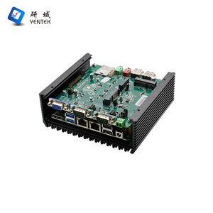 Lüfterloser Industrie-PC <span class=keywords><strong>Intel</strong></span> J6412 5205U 6200U 8260U VGA HD 8 USB 2 COM Dual-LAN MSATA M.2 4G WLAN Industriecomputer - Product Image 2