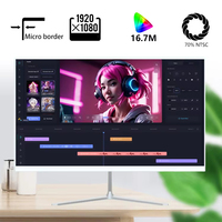 Nuevo PC Monoblock AIO de 27 pulgadas, ordenador de escritorio todo en uno, Quad Core, I3, I5, I7, I9, DDR4/5, SSD/HDD, 16GB, 1TB, Barebone