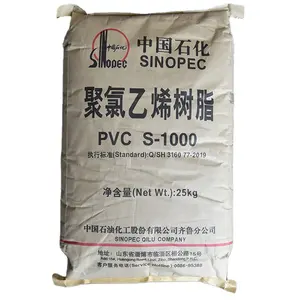 Bột PVC polyvinyl clorua K60 k-65 K67 sg5 S1000 tự nhiên nhựa PVC cho tấm PVC Ống