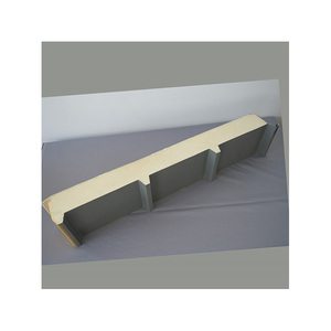 Panneau sandwich de toit d'étanchéité en <span class=keywords><strong>polyuréthane</strong></span> <span class=keywords><strong>pas</strong></span> <span class=keywords><strong>cher</strong></span> prix PU Construction isolation métal étanche 50mm 75mm 100mm 120mm150mm 200m - Product Image 3