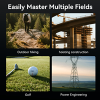 Nouveauté : Télémètre laser de golf homologué pour les tournois avec écran tactile HD de 0,9 pouce pour les professionnels – Achat en gros