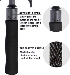Automatic Open Golf <b>Umbrella</b> Large Oversize Double Canopy Vented <b>Windproof</b> Waterproof Stick <b>Umbrellas</b> for Rain - Product Image 4