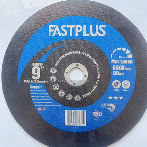 Fábrica al por mayor OEM alta dureza <span class=keywords><strong>9</strong></span> <span class=keywords><strong>pulgadas</strong></span> 230*1,<span class=keywords><strong>9</strong></span>*22,23mm disco de corte de Metal Herramientas abrasivas para <span class=keywords><strong>amoladora</strong></span> <span class=keywords><strong>angular</strong></span> de acero inoxidable - Product Image 2