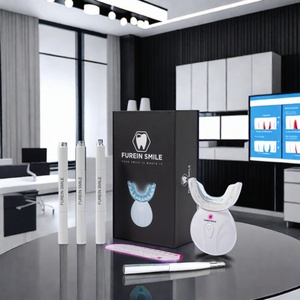 Kit de blanchiment dentaire rechargeable noir avec accélérateur LED, minuteur 16 minutes, gel 35% CP - Stylo blanchissant pour les dents - Product Image 2