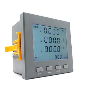 2023 New DQ703E-ASY Three Phase LCD Digital Active Power Meter 72*72mm Digital Energy Meter