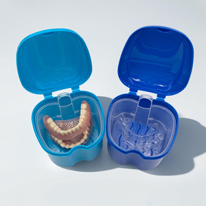 Étui pour prothèse dentaire, étui de rangement pour appareil orthodontique, étui pour modèle de prothèse, étui de placement en forme de pomme - Product Image 1