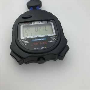 Xinjie Xj108 Electronic Stopwatch With Temperature Display Water Resistant Handheld Timer For Sports Training And Competitions - Product Image 2