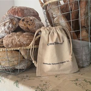 Manufacturer Cotton Cosmetic <b>Drawstring</b> Bag Skincare Makeup Packaging Gift Jewelry Cotton <b>Pouch</b> - Product Image 4