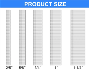 Clous pneumatiques argentés 8016 en promotion pour la décoration de meubles, agrafes de type T, clous T20 T50, agrafes de série 16Ga/18Ga pour palettes - Product Image 3