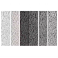 Nouveau design de carrelage mural en pierre flexible pour l'intérieur de la pierre MC Panneau flexible pliable en argile pour application au sol
