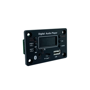 جديد مشغل سيارة لوحة فك ترميز كابلات صوت السيارة مكبر صوت بمفتاح صغير بطاقة Sd مشغل Mp3 قابل للتسجيل مع بطاقة أضواء Led - Product Image 4
