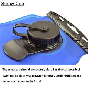 Vessie d'hydratation en TPU sans BPA de 2L 3 litres 100oz avec LOGO personnalisé, réservoir d'eau étanche - Product Image 4