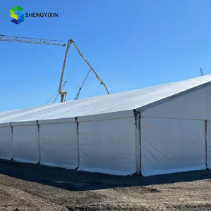 Tente de stockage industrielle <span class=keywords><strong>temporaire</strong></span> pour exposition en plein air, entrepôt commercial, robuste, 10X20 15X30 15X45 30X60 - Product Image 5