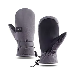 Custom Gants Et Mitaines Non Slip Snow Waterproof Winter Ski Snowboard Gloves And Mittens