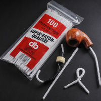 Bâtonnets de nettoyage jetables en coton absorbant en microfibre pour accessoires de pipe à tabac
