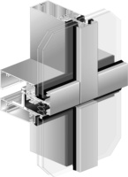 Vente directe d'usine, murs-rideaux en verre de haute qualité avec structure en alliage d'aluminium moderne, garantie anti-corrosion de 5 ans