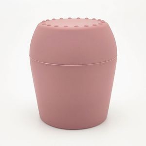 Gobelet portable en silicone de qualité alimentaire écologique pour enfants, tasse à collation souple en silicone incassable, jolies tasses d'apprentissage pour bébés - Product Image 5