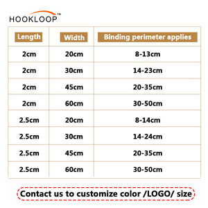 حزام نايلون قابل لإعادة الاستخدام من الصين مقاس 20*300 ملم، حزام قابل للتعديل مع مشبك فيلكرو - Product Image 6