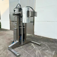 Chariot élévateur électrique à pince Huize en acier inoxydable, capacité 500 kg, levée 3 m, pour rouleaux de papier, avec pneus non-marquants et poste de commande debout