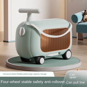 Bagaglio da passeggio per bambini montabile pigro Boom Baby Scooter Spinner in Neoprene <span class=keywords><strong>valigia</strong></span> portaoggetti con lucchetto e timone - Product Image 3