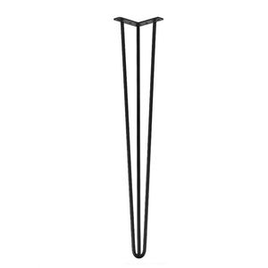 Heavy-Duty DIY Industrial Metal Coffee <b>Table</b> with Hairpin <b>Legs</b> for Home Kitchen Office Outdoor Living Room Workshop Use - Product Image 2