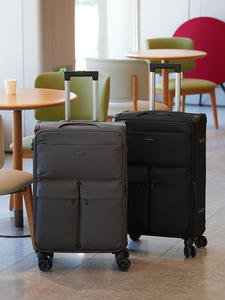 Maleta de Viaje Ultraligera de Aluminio ABS de Gran Capacidad, Equipaje Oxford con Contraseña, Barra de Soporte, Maleta con Ruedas, Maleta con Ruedas Giratorias - Product Image 6