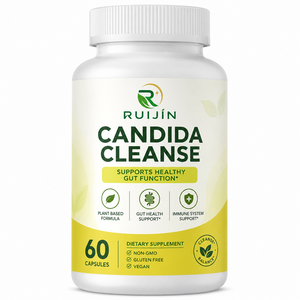 OEM GMP Halal HACCP 60 Cápsulas Limpieza Natural a Base de Hierbas para la Levadura y la Candida, Suplemento Digestivo y Detox para la Salud Intestinal, Fórmula Vegana a Granel - Product Image 1