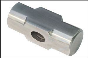 Marteau de mécanicien en acier inoxydable 304 non magnétique de qualité industrielle, fournisseur blanc - Product Image 3