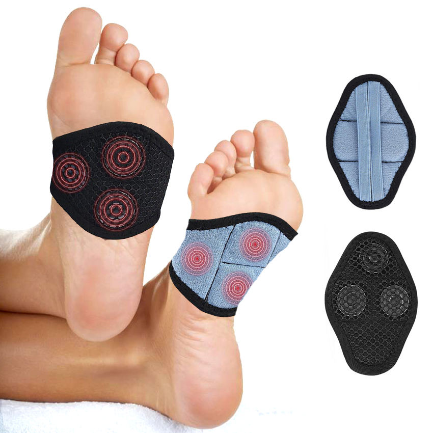 Attelle de soutien de la voûte plantaire à compression magnétique