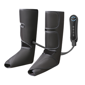 Massaggiatore per Piedi a Compressione d'Aria Sequenziale, Stivali Massaggianti a Vibrazione, Allevia la Fatica Muscolare, Massaggiatore per Gambe - Product Image 1