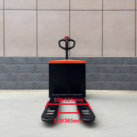 Transpallet Elettrico Fuoristrada JG da 3 Tonnellate con Batteria al Piombo-Acido, Carrello Elevatore per Terreni Irregolari