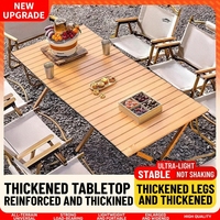 Ensemble de table et de chaises pliantes portables pour le camping, pour pique-nique en plein air, barbecue, meubles de camping