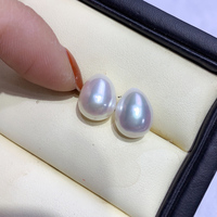 3A-4A Perle d'eau douce naturelle perles en forme de goutte de riz blanc DIY Bracelet Collier perle pour la fabrication de bijoux
