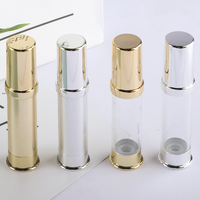 Flacon pompe sans air de haute qualité pour sérum de soin de la peau portable, flacon de lotion 5 ml 10 ml 15 ml 20 ml 30 ml