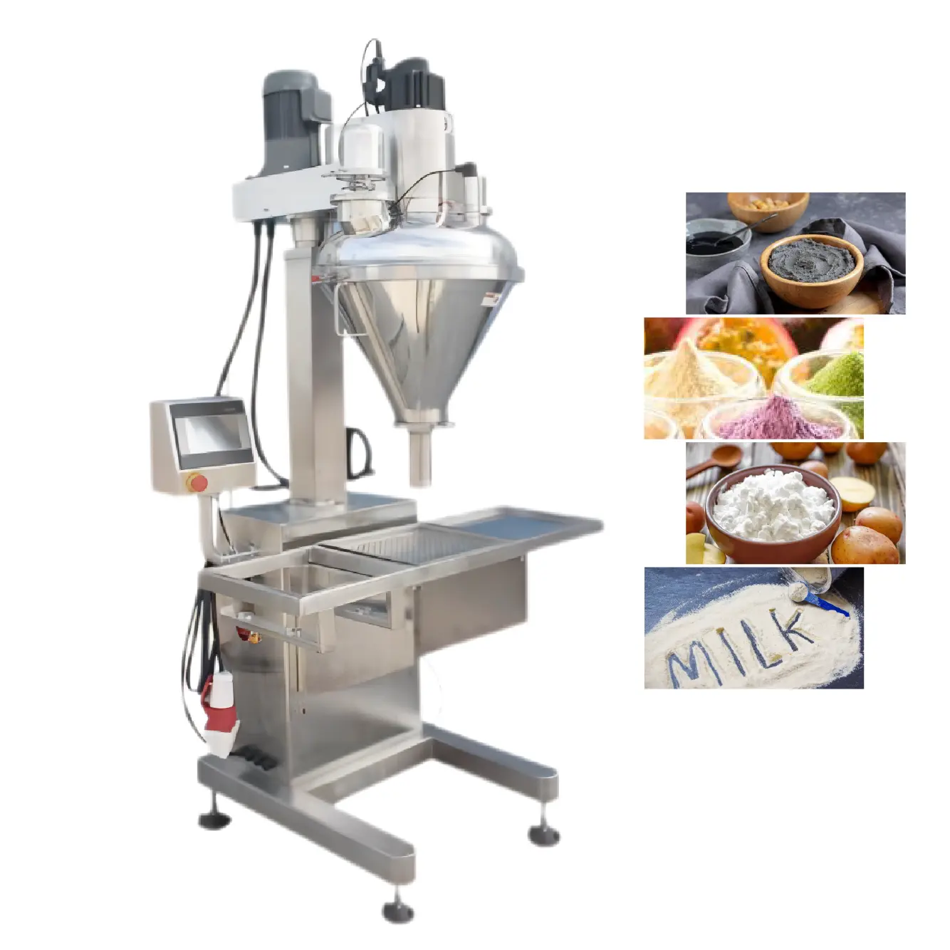 Controllable 3000g Thickeners Stabilizers Emulsifiers milk powder filling machine