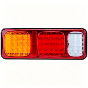 Potente y Versátil Conjunto de Luces Traseras para Semirremolque <span class=keywords><strong>Giant</strong></span> King OLIVER 24V LED Súper Brillante con <span class=keywords><strong>Luz</strong></span> de Freno y Direccional - Product Image 1