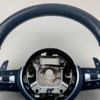 Volant en fibre de carbone véritable pour BMW F30 F10 F32 F20 F15 F25 E70 X3 X5 E90 E92 M3 M5 M6 M8 Accessoires de voiture