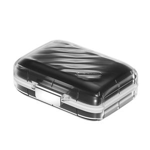 Pilulier hybride de style japonais, portable, 7 compartiments, étanche à la lumière et hermétique, pour le stockage hebdomadaire, étui à médicaments personnel - Product Image 2