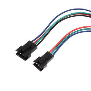 Anpassbare jst sm 3-polige LED-Licht Stecker Buchse Stecker elektrische Kabel Crimp klemme Stecker Kabelbaum Kabel adapter - Product Image 3