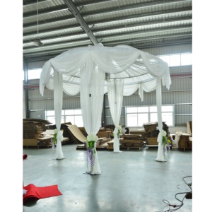 Aluminum telescopic <b>backdrop</b> <b>stand</b> wedding used pipe and drape kit - Product Image 6