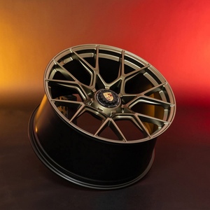 17 18 19 20 21 22 inch đồng so Le nói tùy chỉnh giả mạo 6601-t6 bánh xe hợp kim nhôm vành với khóa trung tâm - Product Image 3