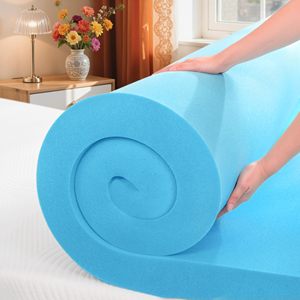 Sẵn Sàng Để Tàu Siêu Công Ty Dày 3 Inch Colchones Bộ Nhớ Bọt Trung Quốc Nệm Topper Đôi 10 Cm 10 Cm 4 Inch Dày Làm Mát Vua - Product Image 1