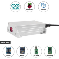 Capteur laser industriel automatique IP67 pour la mesure de distance Module de capteur de distance de haute précision de 100m avec protocole RS485