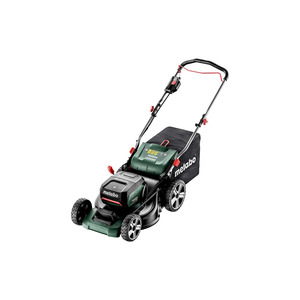 Cortacésped Inalámbrico Metabo Professional de 36V, Sin Escobillas, Ancho de Corte de 46cm, Herramienta de Jardinería a Batería de 1500W, Caja Recolectora de Césped de 100L, Trasera - Product Image 1